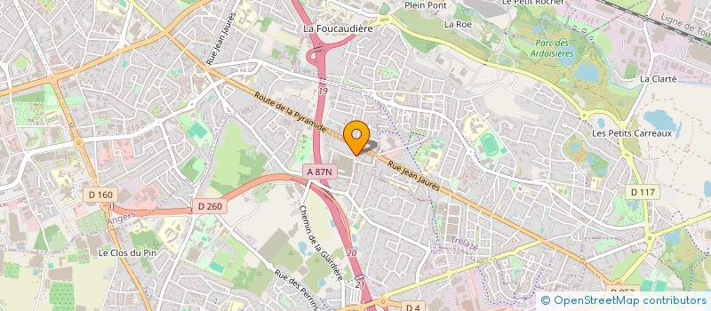 localisation de l'entreprise MONSIEUR SOFIANE LAHDIFI à LES PONTS-DE-CE
