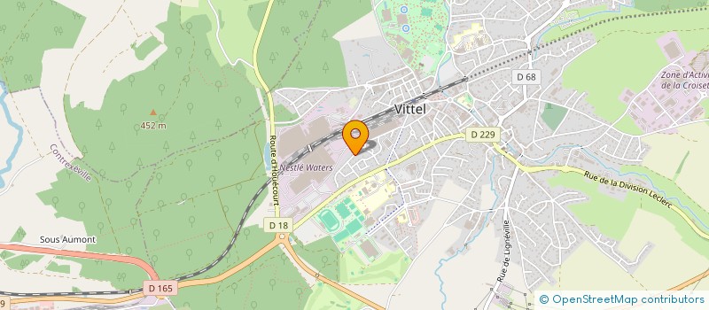 localisation de l'entreprise MONSIEUR SOFIANE LAMBLIN  VITTEL