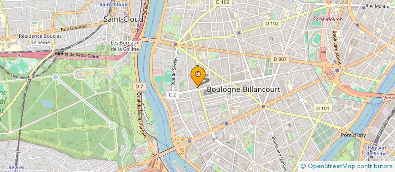 localisation de l'entreprise MONSIEUR SOFIANE LAMJAHED à BOULOGNE-BILLANCOURT