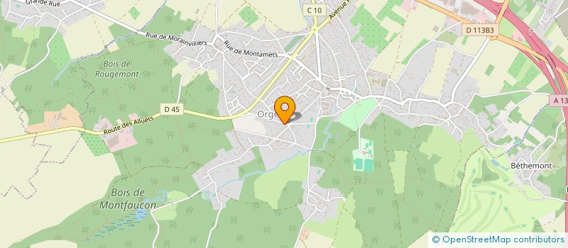 localisation de l'entreprise MONSIEUR SOFIANE LAOUQAB à ORGEVAL