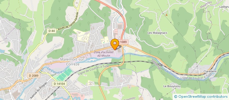localisation de l'entreprise MONSIEUR SOFIANE LARIBI à BRIVE-LA-GAILLARDE