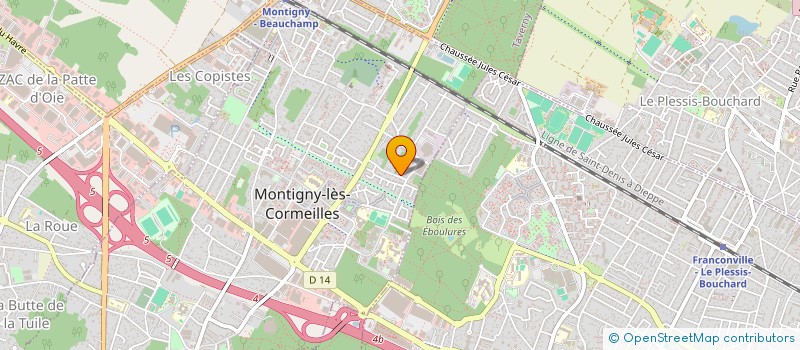 localisation de l'entreprise MONSIEUR SOFIANE LATAMNA à MONTIGNY-LES-CORMEILLES