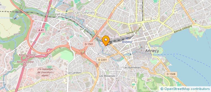 localisation de l'entreprise MONSIEUR SOFIANE LATRECHE  ANNECY