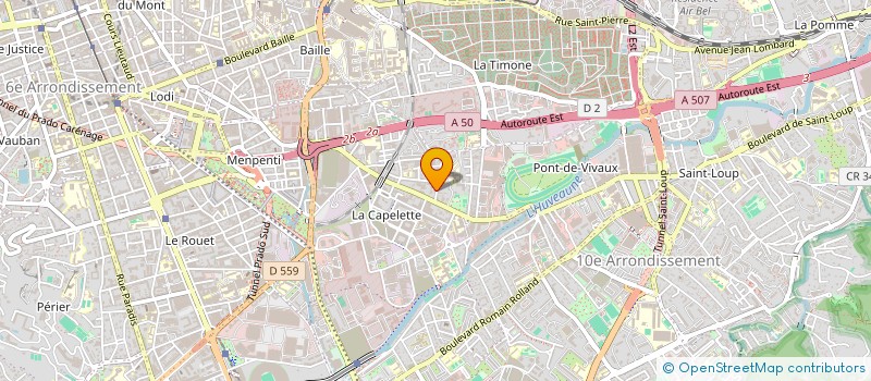 localisation de l'entreprise MONSIEUR SOFIANE LATTAB à MARSEILLE