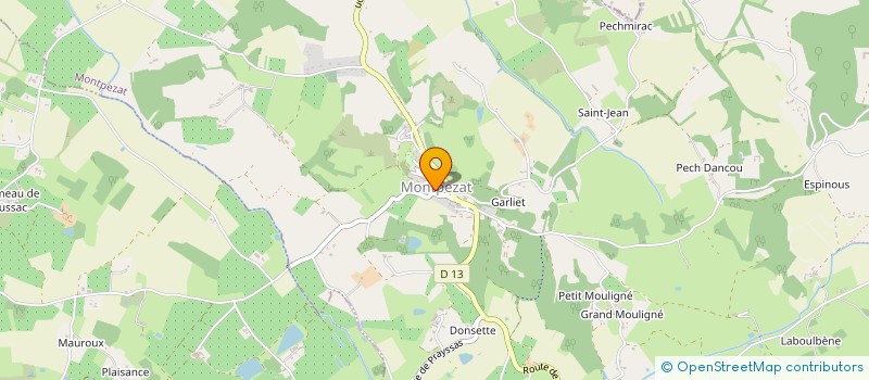 localisation de l'entreprise MONSIEUR SOFIANE LIHEOUIL  MONTPEZAT