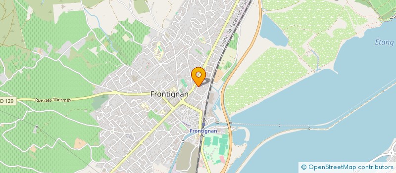 localisation de l'entreprise MONSIEUR SOFIANE LOJDI à FRONTIGNAN