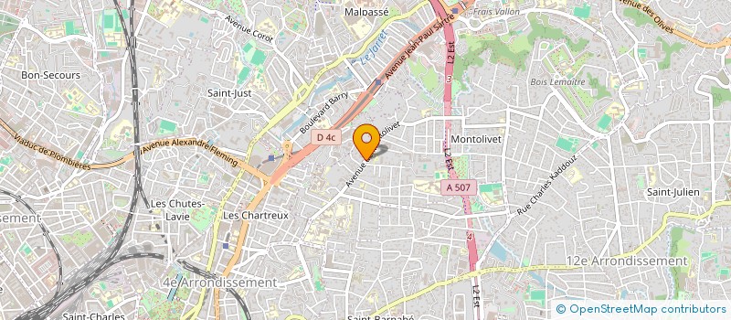 localisation de l'entreprise MONSIEUR SOFIANE LOUAHCHE à MARSEILLE
