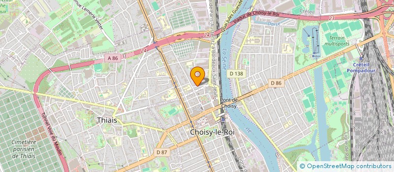 localisation de l'entreprise MONSIEUR SOFIANE LOUNIS à CHOISY-LE-ROI