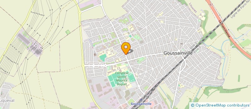 localisation de l'entreprise MONSIEUR SOFIANE LOUTIS  GOUSSAINVILLE