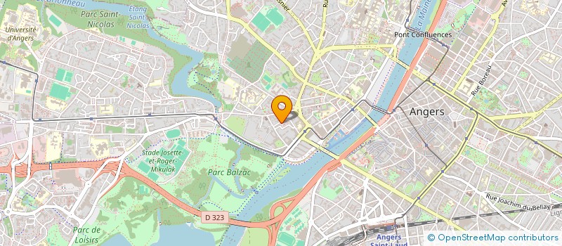 localisation de l'entreprise MONSIEUR SOFIANE M'SAAD à ANGERS