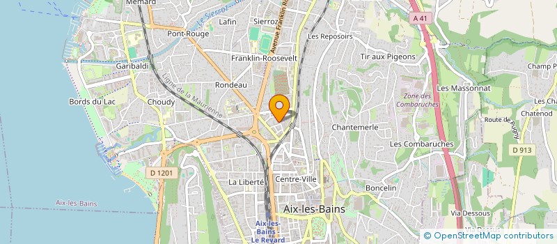 localisation de l'entreprise MONSIEUR SOFIANE MAABDI  AIX-LES-BAINS