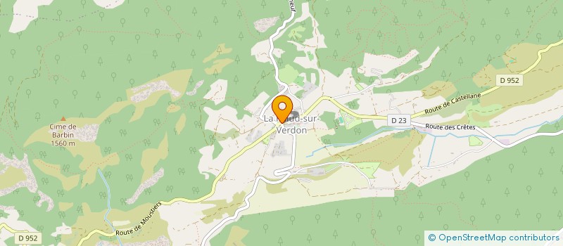 localisation de l'entreprise MONSIEUR SOFIANE MAACHI à LA PALUD-SUR-VERDON