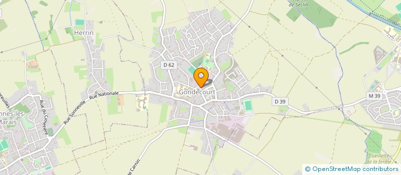 localisation de l'entreprise MONSIEUR SOFIANE MAALA  GONDECOURT