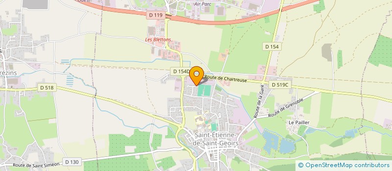 localisation de l'entreprise MONSIEUR SOFIANE MADI  SAINT-ETIENNE-DE-SAINT-GEOIRS