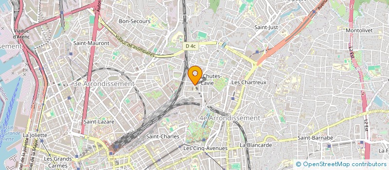 localisation de l'entreprise MONSIEUR SOFIANE MAHOUBAS à MARSEILLE