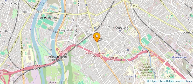 localisation de l'entreprise MONSIEUR SOFIANE MAJJADE  TOULOUSE