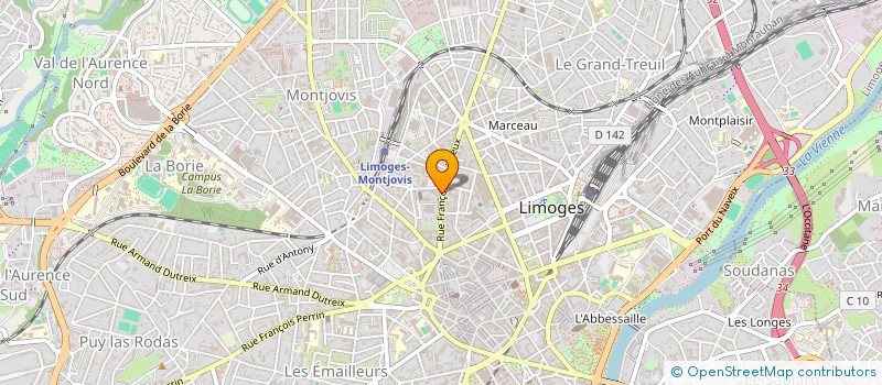 localisation de l'entreprise MONSIEUR SOFIANE MAKHLOUFI à LIMOGES