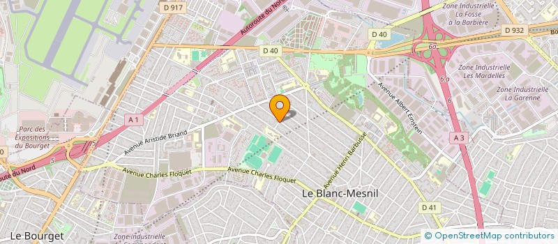 localisation de l'entreprise MONSIEUR SOFIANE MAKOUCHE à LE BLANC-MESNIL