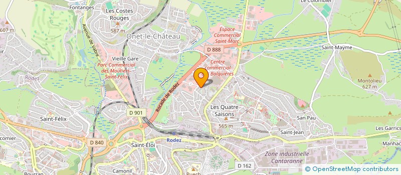 localisation de l'entreprise MONSIEUR SOFIANE MANA  ONET-LE-CHATEAU