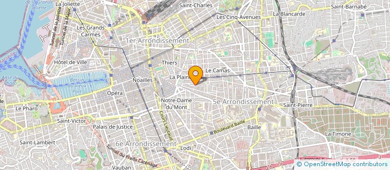 localisation de l'entreprise MONSIEUR SOFIANE MANSERI  MARSEILLE