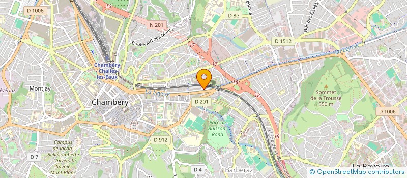 localisation de l'entreprise MONSIEUR SOFIANE MATMATI  CHAMBERY