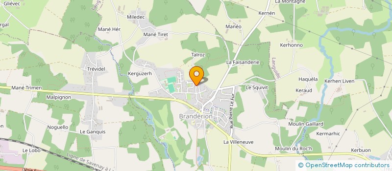 localisation de l'entreprise MONSIEUR SOFIANE MEBARKI  BRANDERION