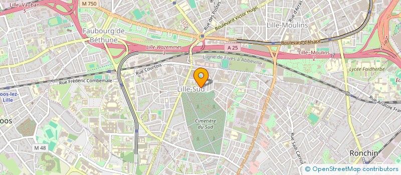 localisation de l'entreprise MONSIEUR SOFIANE MECHEREF à LILLE