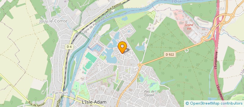 localisation de l'entreprise MONSIEUR SOFIANE MEHAMDIA  L'ISLE-ADAM