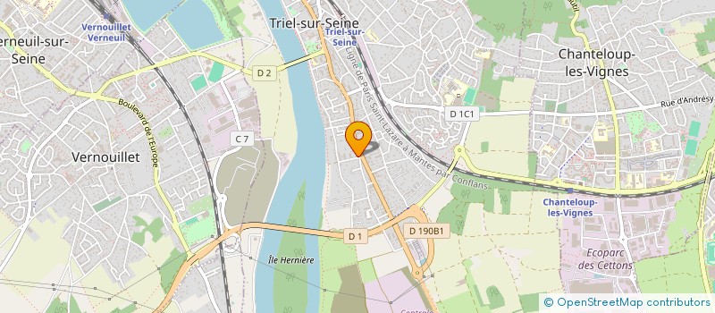 localisation de l'entreprise MONSIEUR SOFIANE MEKERRI à TRIEL-SUR-SEINE