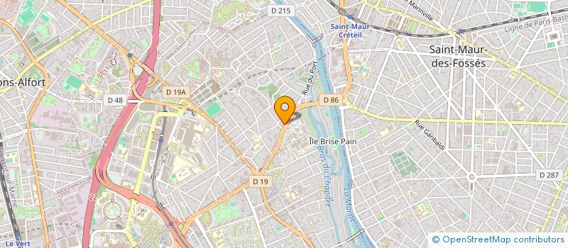 localisation de l'entreprise MONSIEUR SOFIANE MENAS  CRETEIL