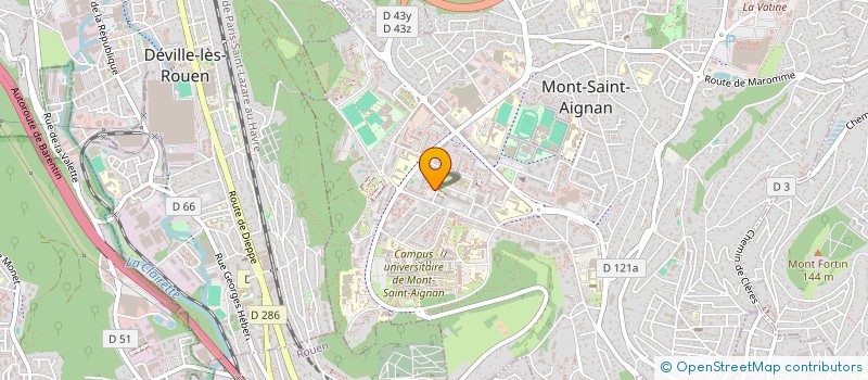 localisation de l'entreprise MONSIEUR SOFIANE MERABET  MONT-SAINT-AIGNAN