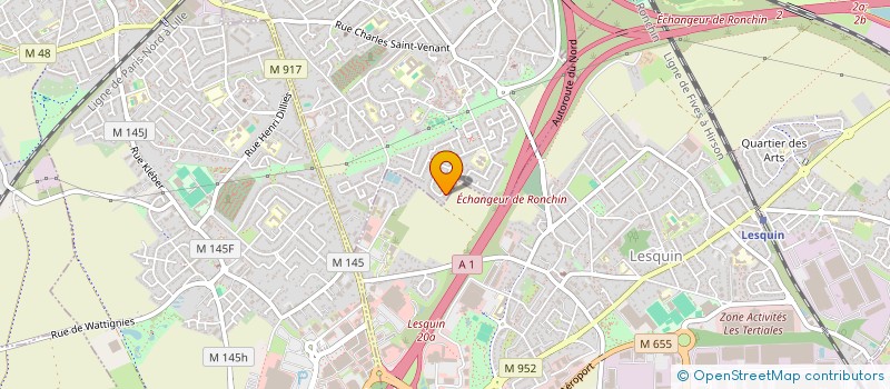 localisation de l'entreprise MONSIEUR SOFIANE MERCHOUG  RONCHIN