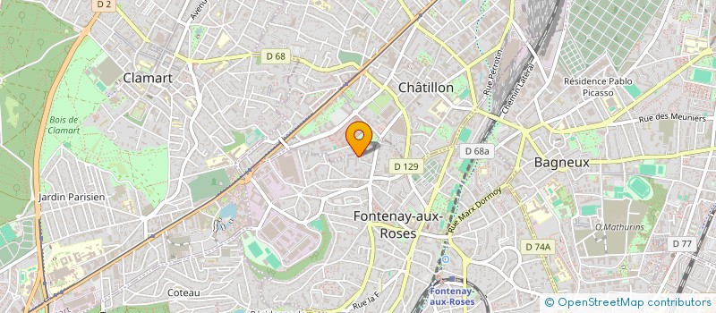localisation de l'entreprise MONSIEUR SOFIANE MEZIANI à LONGJUMEAU