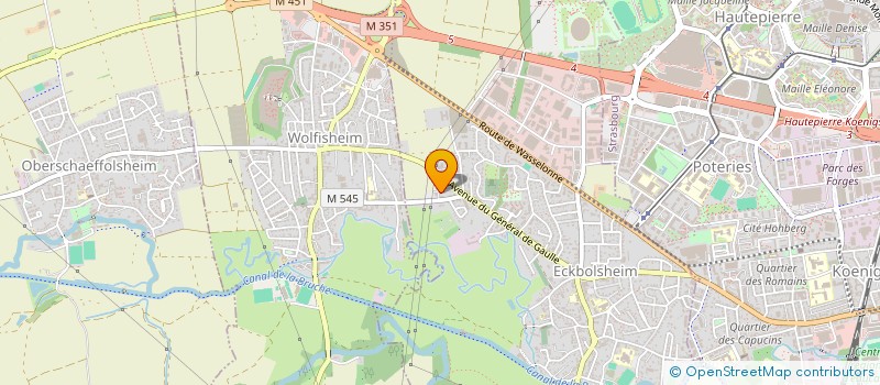 localisation de l'entreprise MONSIEUR SOFIANE MEZIANI  ECKBOLSHEIM