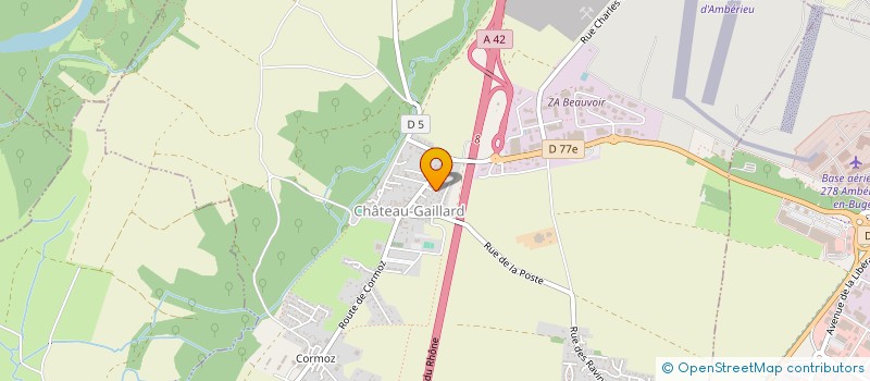 localisation de l'entreprise MONSIEUR SOFIANE MOHAMED BEN ABDELLA  CHATEAU-GAILLARD