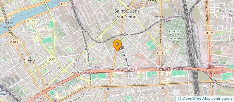 localisation de l'entreprise MONSIEUR SOFIANE MOHAND OUSAID à SAINT-OUEN-SUR-SEINE