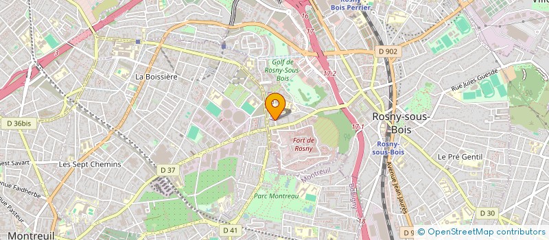 localisation de l'entreprise MONSIEUR SOFIANE MOKRET à ROSNY-SOUS-BOIS