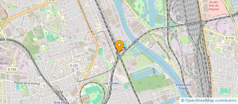 localisation de l'entreprise MONSIEUR SOFIANE MOREIRA  CHOISY-LE-ROI