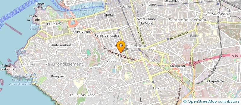 localisation de l'entreprise MONSIEUR SOFIANE MOUHOU  MARSEILLE
