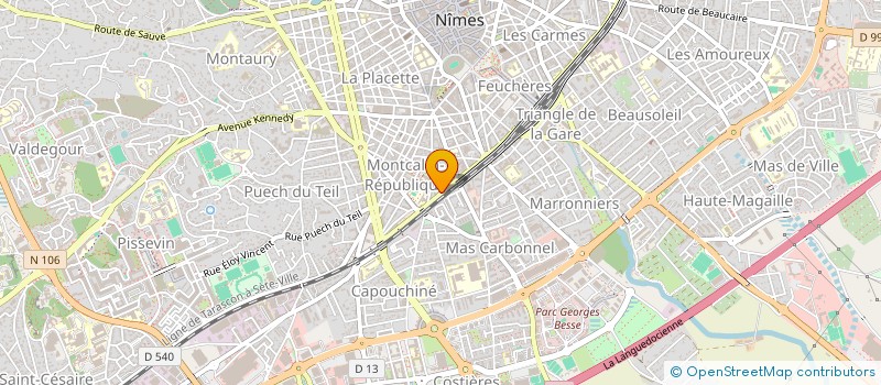 localisation de l'entreprise MONSIEUR SOFIANE MOUSSAOUI  NIMES