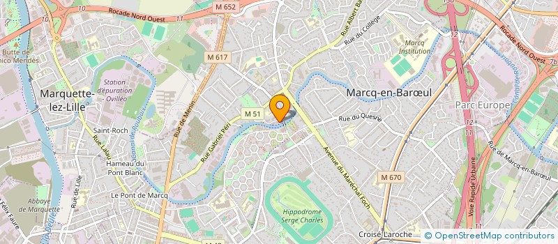 localisation de l'entreprise MONSIEUR SOFIANE NACHIT  LAMBERSART