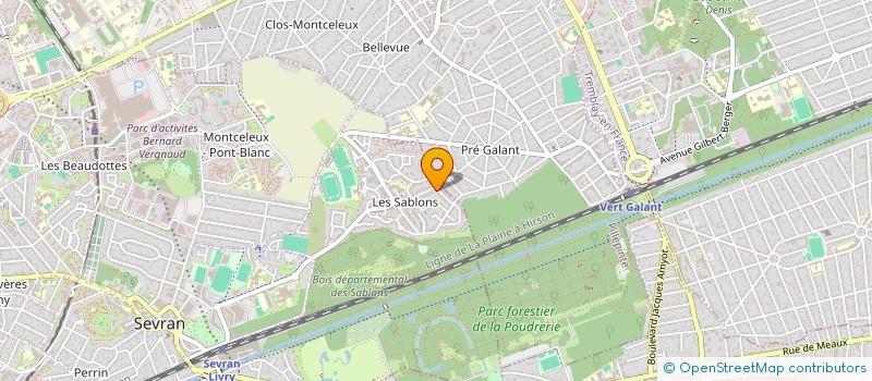 localisation de l'entreprise MONSIEUR SOFIANE NECHADI à SEVRAN