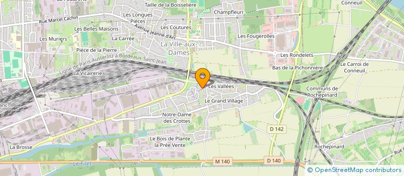 localisation de l'entreprise MONSIEUR SOFIANE NECHAT  LA VILLE-AUX-DAMES