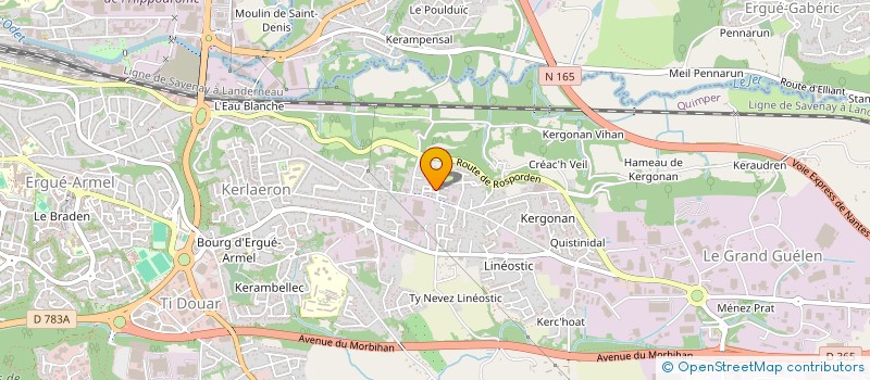 localisation de l'entreprise MONSIEUR SOFIANE NEDJOUA à QUIMPER