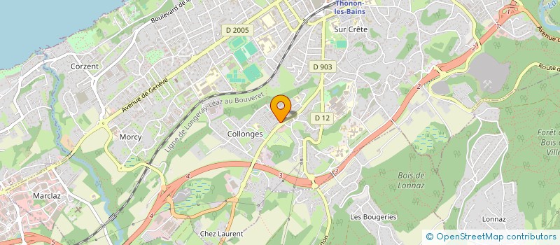 localisation de l'entreprise MONSIEUR SOFIANE NOUIOUA à THONON-LES-BAINS