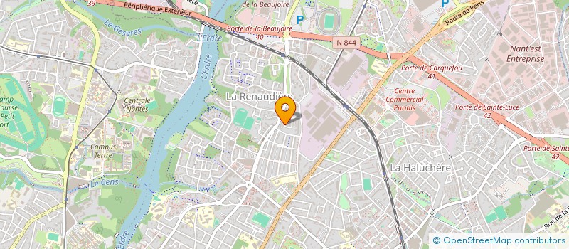 localisation de l'entreprise MONSIEUR SOFIANE OUHAB à NANTES