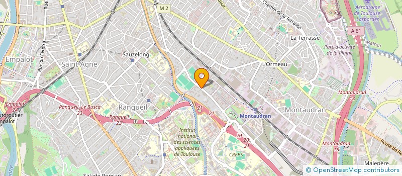 localisation de l'entreprise MONSIEUR SOFIANE OUHIB  TOULOUSE