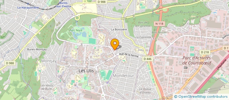 localisation de l'entreprise MONSIEUR SOFIANE OUNECER à LES ULIS
