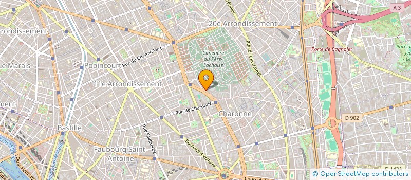 localisation de l'entreprise MONSIEUR SOFIANE OUSSADIT  PARIS