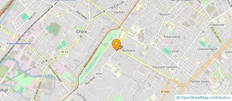 localisation de l'entreprise MONSIEUR SOFIANE PATEREK  ROUBAIX